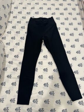 Vuori Elevation Ruched Black Heather Leggings